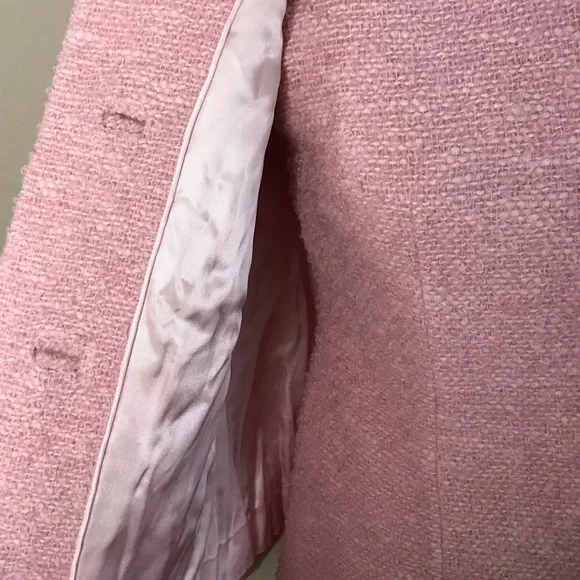 Vintage 60s Pink Boucle Dress and Jacket Set - Picture 12 of 12